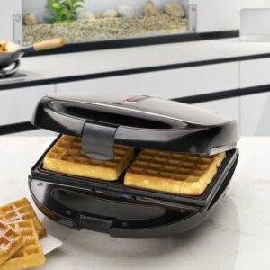 Clatronic ST/WA 3670 sumuštinių keptuvė 800 W Juoda, Nerūdijančiojo plieno - Image 2