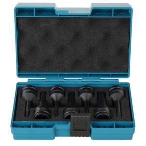 Smūginių sukimo antgalių rinkinys MAKITA Torx 1/2'', 7vnt. - Image 2