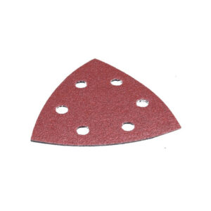 Trikampis šlifavimo popierius medienai MAKITA 94 mm, 10 vnt. K80 - Image 1