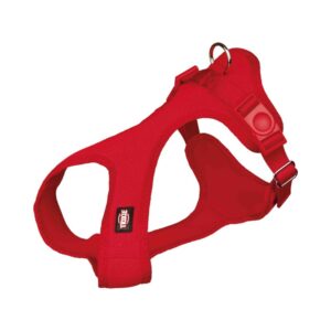 TRIXIE Comfort Soft touring petnešos, XXS-XS 25-35cm/15mm, raudonos