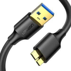 Kabelis USB3.0 - microUSB 3.0 1m juodas US130 UGREEN
