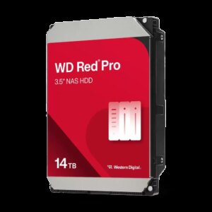 WD Red Pro NAS HDD Kietasis Diskas | 14TB, 3.5", SATA
