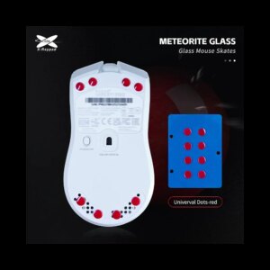 X-Raypad Meteorite | Red, x8, Universal Glass Dots