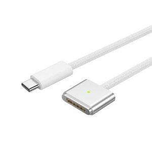 XPECT Braided kabelis USB-C to MagSafe 3, grey - Image 1