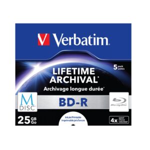 Verbatim M-Disc 4x BD-R 25 GB 5 vnt
