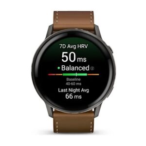 Garmin Venu 4 3,56 cm (1.4") AMOLED 45 mm Skaitmeninis 454 x 454 pikseliai Lietimui jautrus ekranas Juoda „Wi-Fi“ GPS (palydovinis) - Image 2