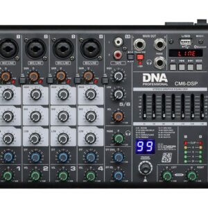 DNA CM6-DSP - USB garso maišytuvas su MP3 grotuvu