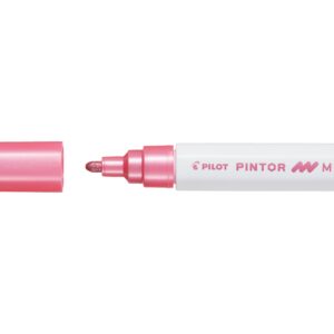Dekoratyvinis žymeklis Pilot Pintor, 1,4mm, metalikos rožinės spalvos - Image 1