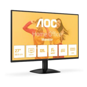 AOC B3 Q27B35S3 kompiuterio monitorius 68,6 cm (27") 2560 x 1440 pikseliai Quad HD LED Juoda - Image 2