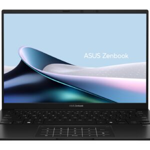 Notebook|ASUS|ZenBook Series|14 OLED|UM3406KA-PP164W|CPU AMD Ryzen AI 7|350|2000 MHz|14"|2880x1800|RAM 32GB|LPDDR5x|SSD 1TB|AMD Radeon Graphics|Integrated|ENG|NumberPad|Windows 11 Home|Black|1.2 kg|90NB14U1-M009E0 - Image 1