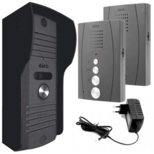 DOMOFON ''EURA'' ADP-51A3 ''DIFESA'' - 1-rodzinny, 2 unifony, interkom, grafit - Image 2