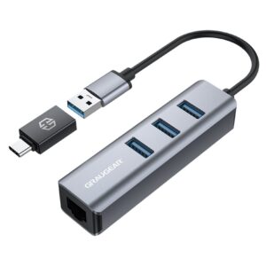 GRAUGEAR G-HUB31L-A USB 3.2 Gen 1 (3.1 Gen 1) Type-A 5000 Mbit/ai - Image 2