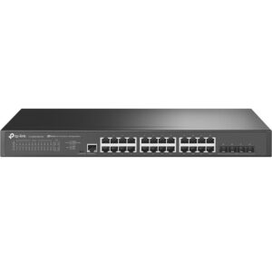TP-Link JetStream TL-SG3428X-M2 tinklo komutatorius Valdomas L2+ 2.5G Ethernet (100/1000/2500) 1U Juoda - Image 2