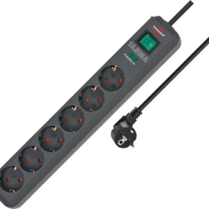 Brennenstuhl 1159710515 elektros tinklo ilgintuvas 5 m 6 AC išvestis(ys / čių) Vidaus Antracitas - Image 2