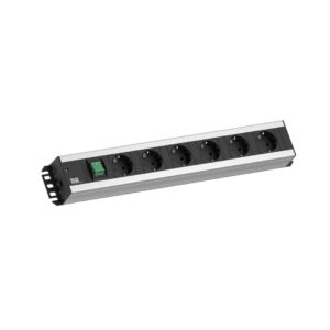Bachmann 300.003 elektros tinklo ilgintuvas 2 m 6 AC išvestis(ys / čių) Vidaus Juoda - Image 3