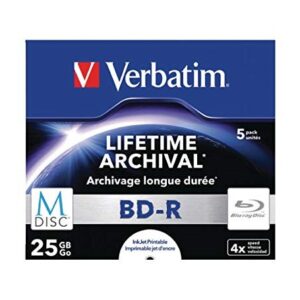 Verbatim M-Disc 4x BD-R 25 GB 5 vnt - Image 3
