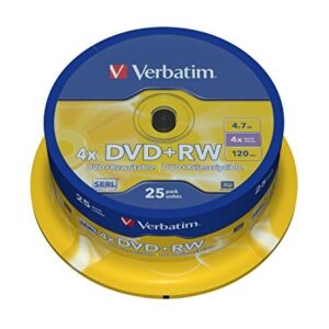 Verbatim DVD+RW Matt Silver 4,7 GB 25 vnt - Image 3