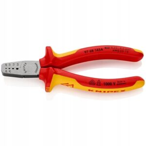 Knipex 97 68 145 A kabelių užspaudimo replės Plačios paskirties įrankis Sidabras - Image 2
