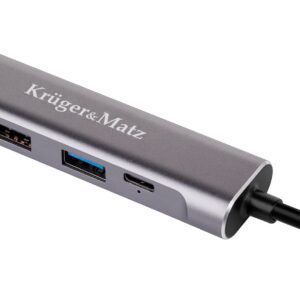 Adapter (HUB)  USB typu C na HDMI/USB3.0/USB2.0/C port - Image 2
