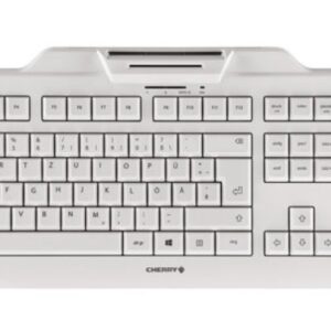 CHERRY KC 1000 SC klaviatūra USB Šveicariškas Pilka - Image 2