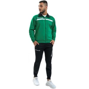 Dres Givova Tuta Givova One zielono-czarny TT012 1310 XS - Image 2