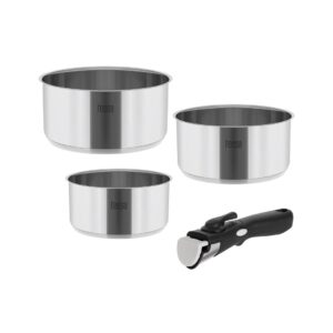 Cookware set with detachable handle TEESA COOK EXPERT SINGLE HAND - Image 2