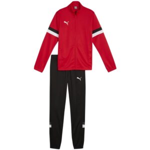 Dres dla dzieci Puma Team Rise czerwono-czarny 658655 01 116cm - Image 2