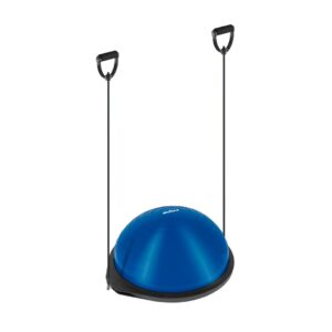 Półpiłka do balansowania, trener równowagi 46cm + pompka, REBEL ACTIVE - Image 2