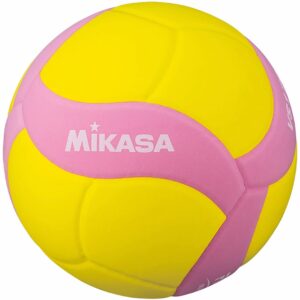 Mikasa VS160W geltonai rožinis tinklinio kamuolys 4 dydžio - Image 2