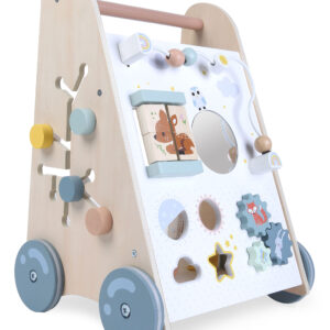 Medinis lavinamasis stumdukas su judančiais elementais, ECOTOYS