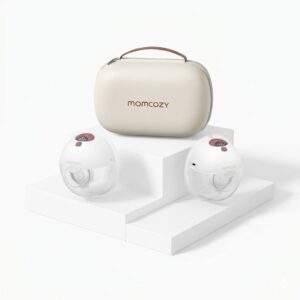 Momcozy M5 Pientraukis su programėlės valdymu – dvigubas rinkinys Raudonas - Image 2