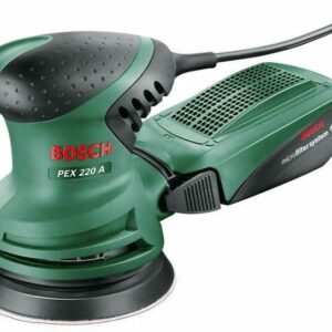 Bosch PEX 220 A Orbitinis šlifuoklis 24000 OPM Juoda, Žalia - Image 2