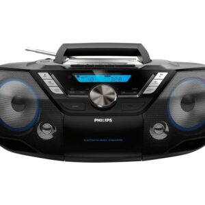Philips AZB798T/12 nešiojamoji stereo sistema Analoginis ir skaitmeninis 12 W DAB, DAB+, FM Juoda MP3 atkūrimas - Image 3