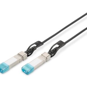 Digitus DN-81220-01 „InfiniBand“ arba pluoštinis optinis kabelis 0,5 m SFP+ Juoda - Image 2