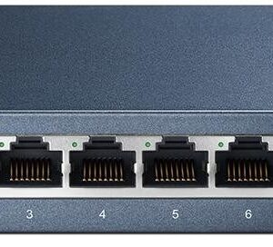 TP-Link TL-SG108 Ne-valdomas Gigabit Ethernet (10/100/1000) Juoda - Image 3