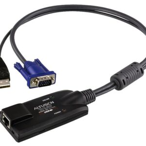 ATEN KA7570-AX KVM kabelis Juoda, Mėlyna, Metalinis - Image 2