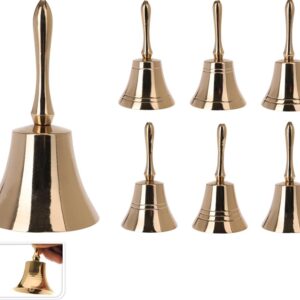 Kalėdinė dekoracija Bell A98021220, 11 cm, aukso sp.