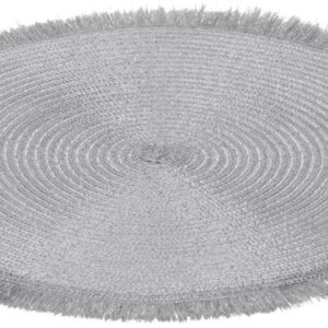 Kalėdinis stalo takelis AAE329310, sidabro, 35 cm x 35 cm