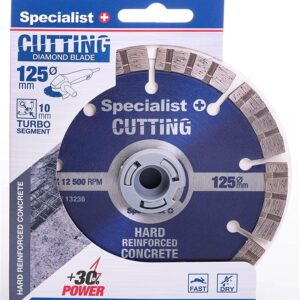 Deimantinis diskas Specialist+ Premium, 125mm x 22mm x 10mm