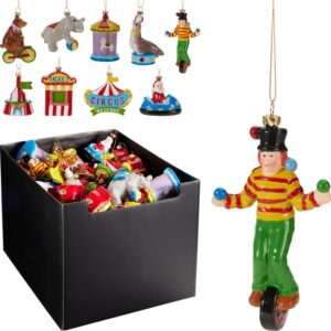 Eglutės žaisliukas Circus, įvairių spalvų, 9 cm