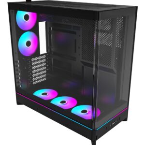 Case|MONTECH|HS02 PRO|MidiTower|Case product features Removeable HDD basket/Transparent panel|Not included|ATX|MicroATX|MiniITX|Colour Black|HS02PRO(B)