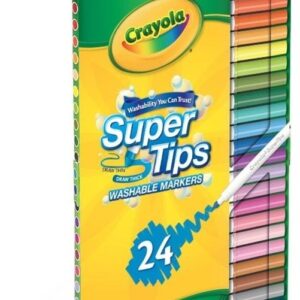 FLOMASTERIAI CRAYOLA WASHABLE 24VNT