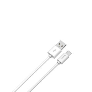 Devia laidas Smart EC082 USB - USB-C 1,0 m 2,1A baltas - Image 3