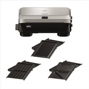Sumuštinių keptuvė - vaflinė Braun SM5038, 800 W - Image 2