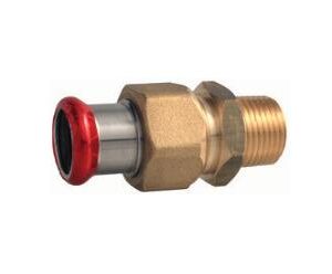 Presuojama jungtis Assotherm trigubas, MF, 1/2, Ø18 mm