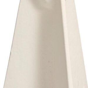 Žvakidė A98100510, aliuminis, 10 cm, balta sp.