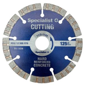 Deimantinis diskas Specialist+ Premium, 125mm x 22mm x 10mm - Image 2