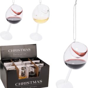 Eglutės žaisliukas Glass, įvairių spalvų