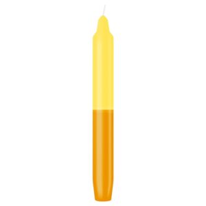 Žvakė, aromatinė Bolsius Mango, 18/2.13cm, 8 vnt. - Image 2