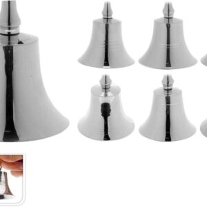 Kalėdinė dekoracija Bell A98022220, 11 cm, sidabro sp.
